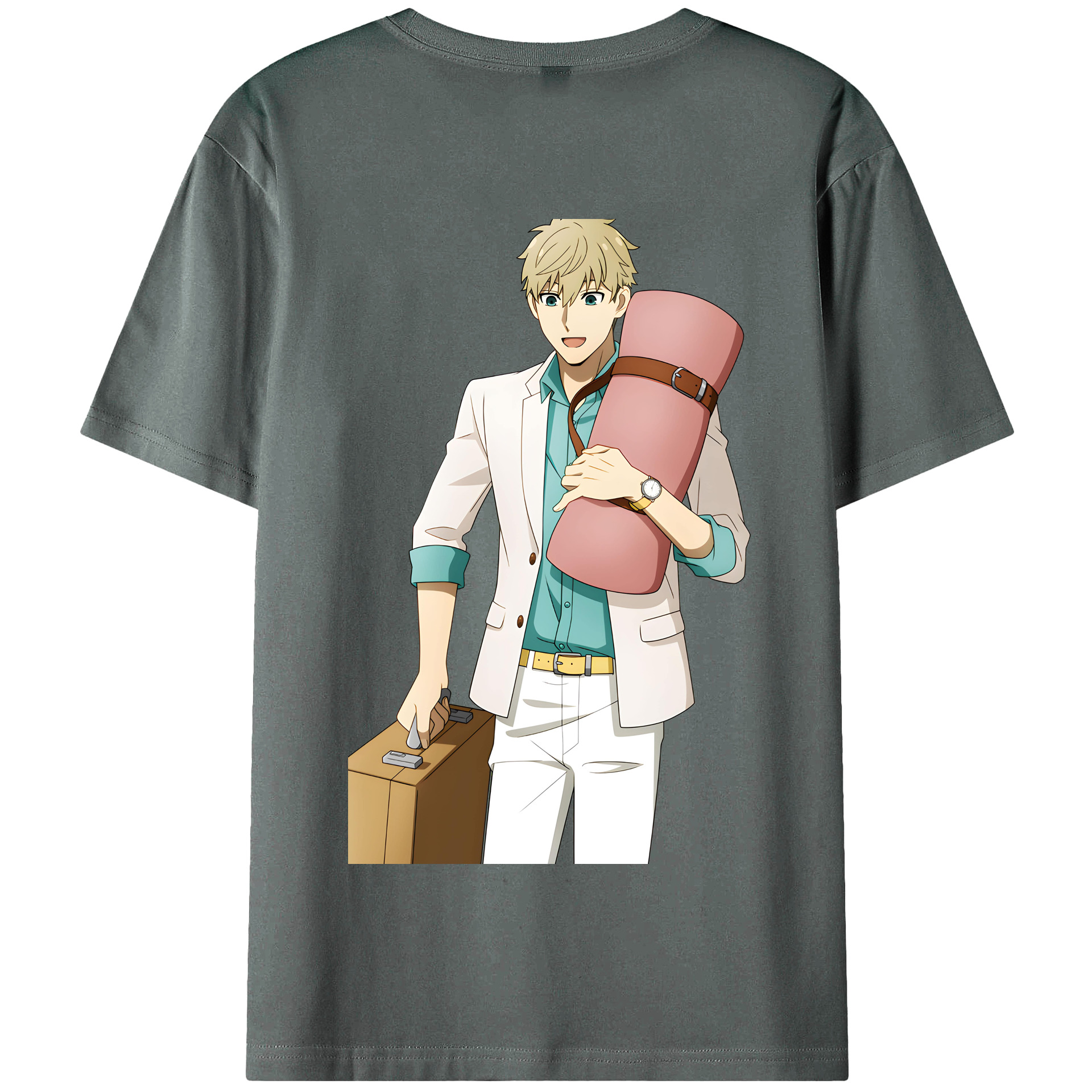 （画像用） SPY×FAMILY间谍家家酒 綿100％半袖Tシャツ（背面プリント）